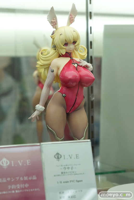 カルミアプロジェクトの星空のバビロン 迫り来るコズミックすけべおねぇさんズ バニーガール型コズミックレイス ウサ子の新作フィギュア彩色キャストオフサンプル展示画像03