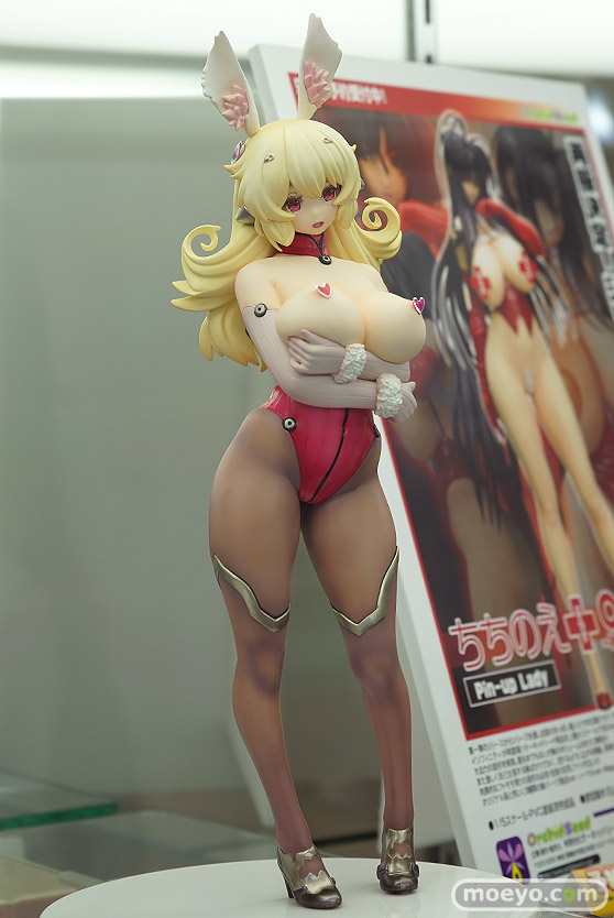 カルミアプロジェクトの星空のバビロン 迫り来るコズミックすけべおねぇさんズ バニーガール型コズミックレイス ウサ子の新作フィギュア彩色キャストオフサンプル展示画像11