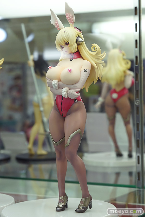 カルミアプロジェクトの星空のバビロン 迫り来るコズミックすけべおねぇさんズ バニーガール型コズミックレイス ウサ子の新作フィギュア彩色キャストオフサンプル展示画像12