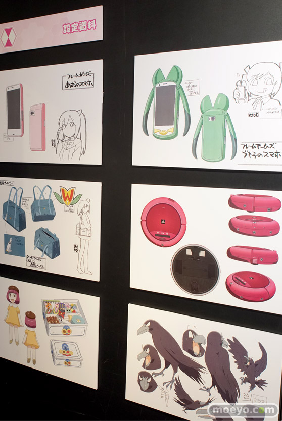 秋葉原でセッションGO! アニメ「フレームアームズ・ガール」展~FULLSCRATCHなきもち~ 会場の様子03