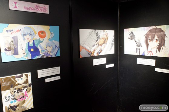 秋葉原でセッションGO! アニメ「フレームアームズ・ガール」展~FULLSCRATCHなきもち~ 会場の様子06