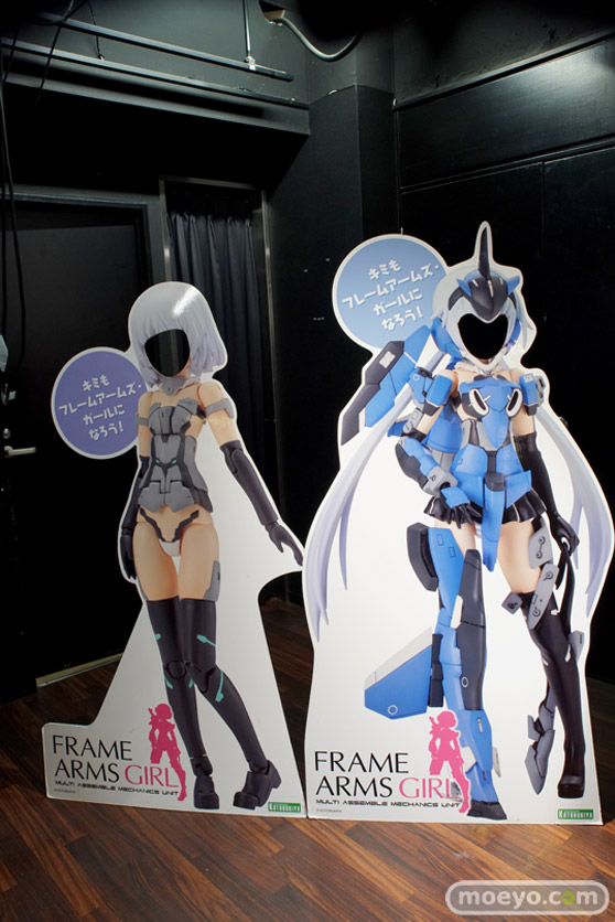 秋葉原でセッションGO! アニメ「フレームアームズ・ガール」展~FULLSCRATCHなきもち~ 会場の様子07