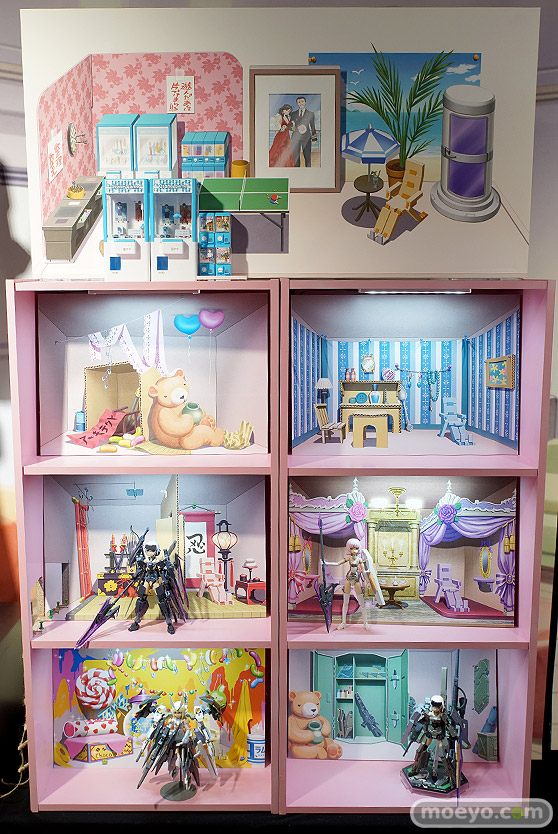 秋葉原でセッションGO! アニメ「フレームアームズ・ガール」展~FULLSCRATCHなきもち~ 会場の様子12
