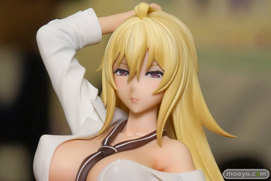 プルーヴィーの極美 Girls Slender Glamorous VALKYRIE DRIVE -MARMAID- 敷島魅零 素肌ワイシャツVer.の新作フィギュア彩色サンプル画像05