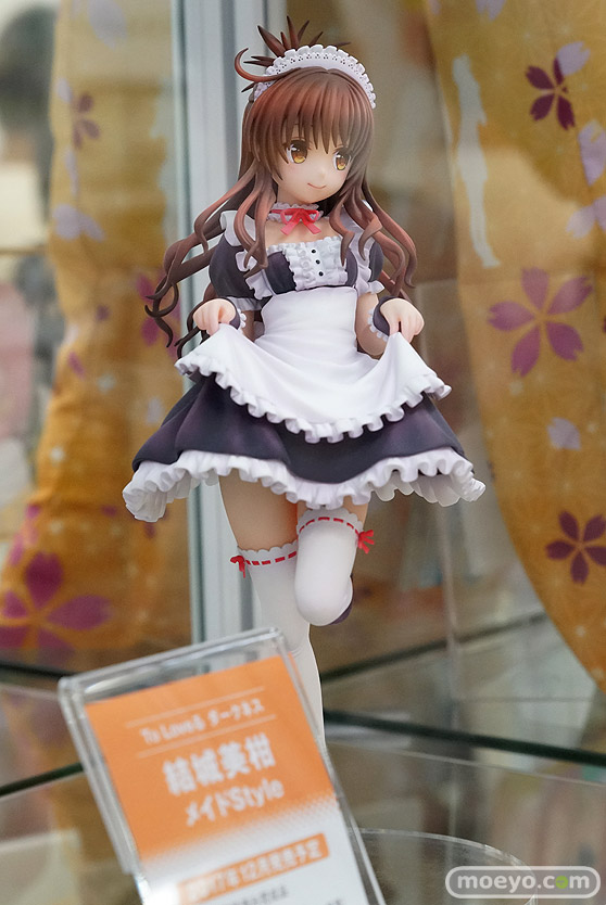 キューズQのToLOVEる-とらぶる-ダークネス 結城美柑 メイドStyleの新作フィギュア彩色サンプルあみあみでの展示画像02