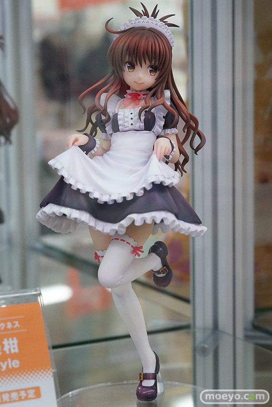 キューズQのToLOVEる-とらぶる-ダークネス 結城美柑 メイドStyleの新作フィギュア彩色サンプルあみあみでの展示画像03