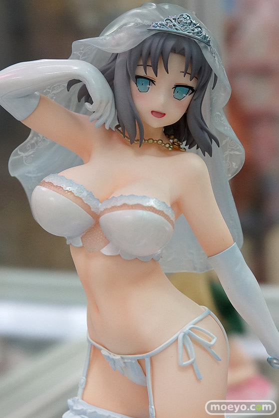 プルーヴィーの極美Girls Super Premium『閃乱カグラ NewWave Gバースト』雪泉 ウェディングランジェリーVer.の新作フィギュア彩色サンプルあみあみ展示画像04