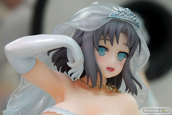 プルーヴィーの極美Girls Super Premium『閃乱カグラ NewWave Gバースト』雪泉 ウェディングランジェリーVer.の新作フィギュア彩色サンプルあみあみ展示画像05