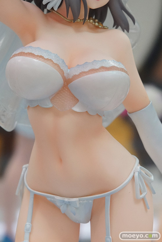プルーヴィーの極美Girls Super Premium『閃乱カグラ NewWave Gバースト』雪泉 ウェディングランジェリーVer.の新作フィギュア彩色サンプルあみあみ展示画像06