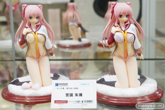 ウェーブの千の刃濤、桃花染の皇姫 宮国朱璃の新作フィギュア彩色サンプルのあみあみ展示画像01