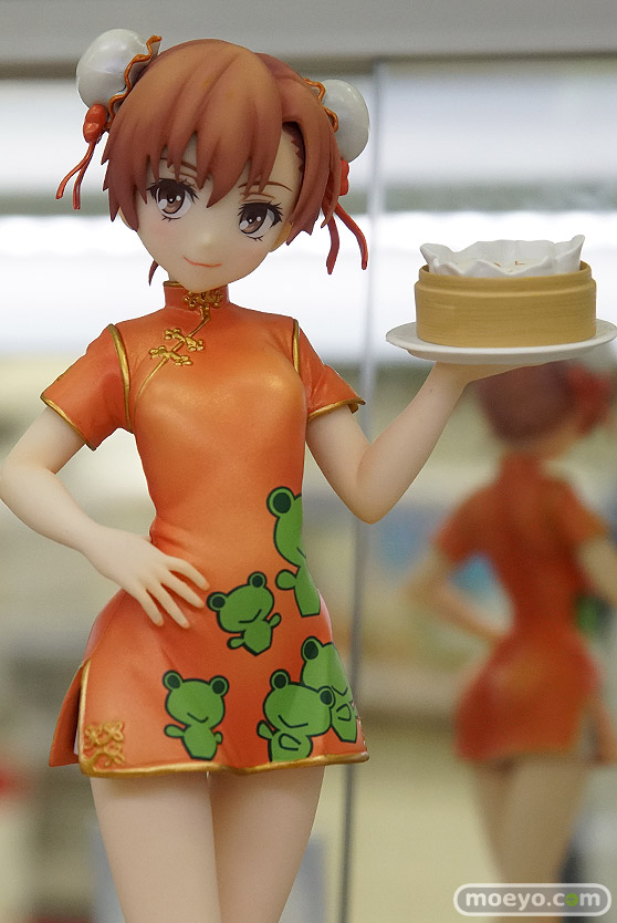 アクアマリンのとある科学の超電磁砲S 御坂美琴 チャイナドレスstyleの新作フィギュア彩色サンプルのあみあみ展示画像05