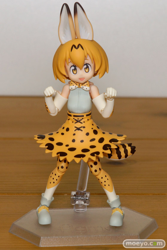 マックスファクトリーのfigma けものフレンズ サーバルの新作フィギュア彩色サンプル画像01