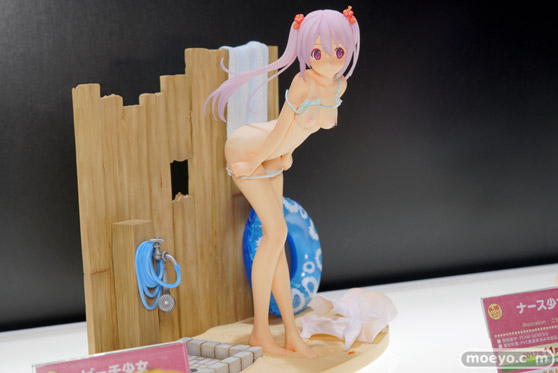 美少女大陸のビーチ少女の新作フィギュア彩色サンプル画像02