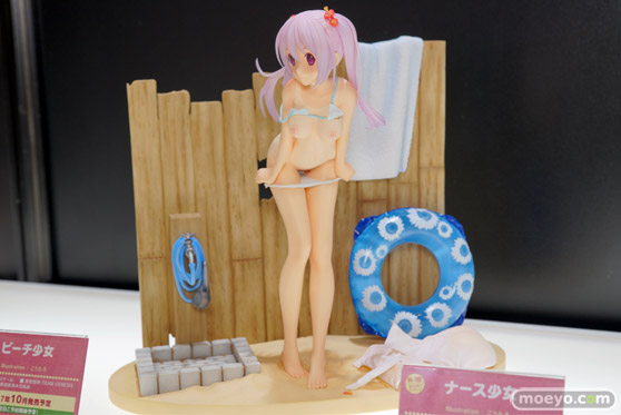 美少女大陸のビーチ少女の新作フィギュア彩色サンプル画像03