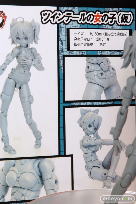 ワンダーフェスティバル2017[夏]のマイルストン/エンブレイスジャパンブースの新作フィギュア画像 16