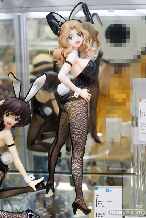 フリーイングの劇場版ガールズ＆パンツァー ケイ バニーVer.の新作フィギュア彩色サンプル画像01