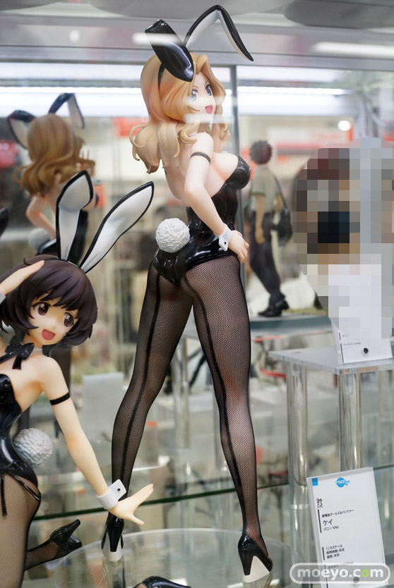 フリーイングの劇場版ガールズ＆パンツァー ケイ バニーVer.の新作フィギュア彩色サンプル画像02