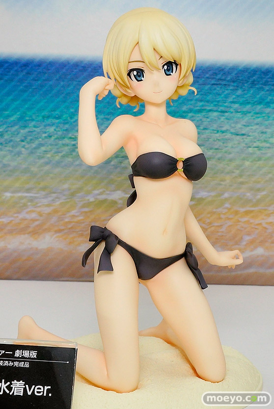 コトブキヤのガールズ&パンツァー 劇場版 ダージリン 水着ver.の新作フィギュア彩色サンプル画像01