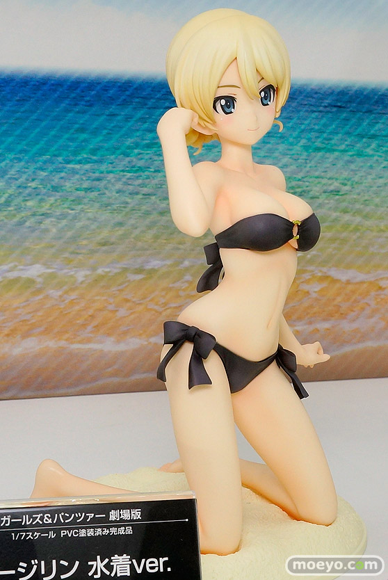 コトブキヤのガールズ&パンツァー 劇場版 ダージリン 水着ver.の新作フィギュア彩色サンプル画像02