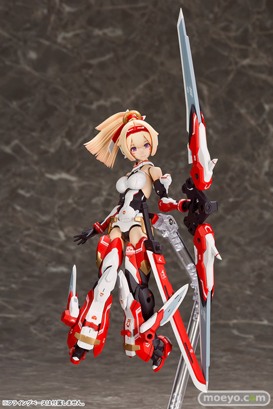 コトブキヤのメガミデバイス 朱羅 弓兵の新作プラモデス彩色サンプル画像01