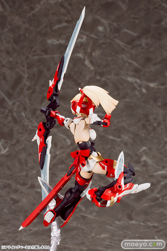 コトブキヤのメガミデバイス 朱羅 弓兵の新作プラモデス彩色サンプル画像04