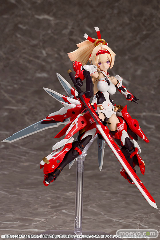 コトブキヤのメガミデバイス 朱羅 弓兵の新作プラモデス彩色サンプル画像08