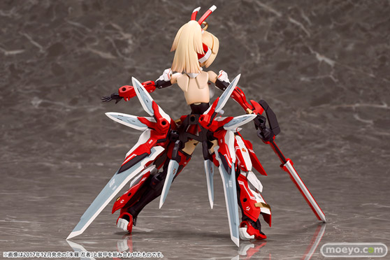 コトブキヤのメガミデバイス 朱羅 弓兵の新作プラモデス彩色サンプル画像09