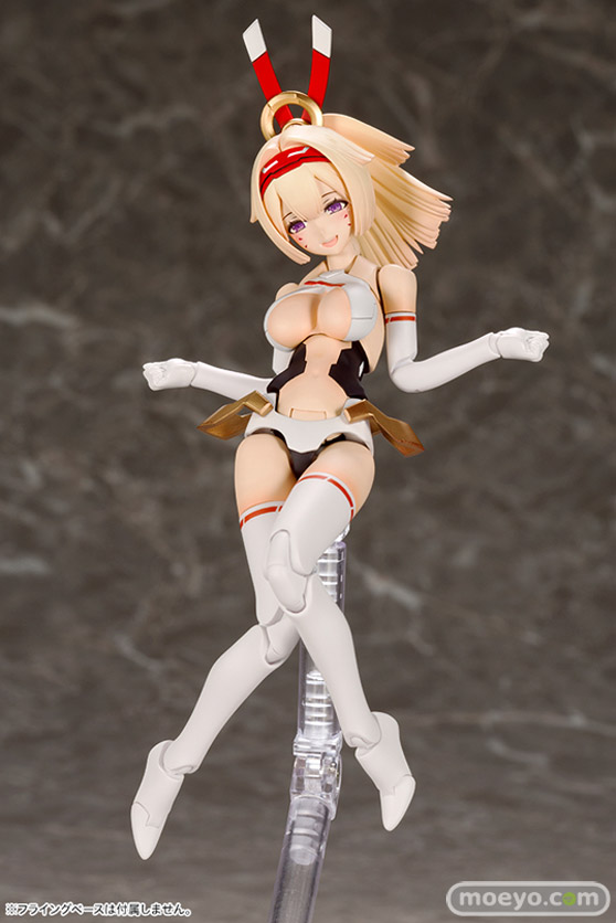コトブキヤのメガミデバイス 朱羅 弓兵の新作プラモデス彩色サンプル画像14