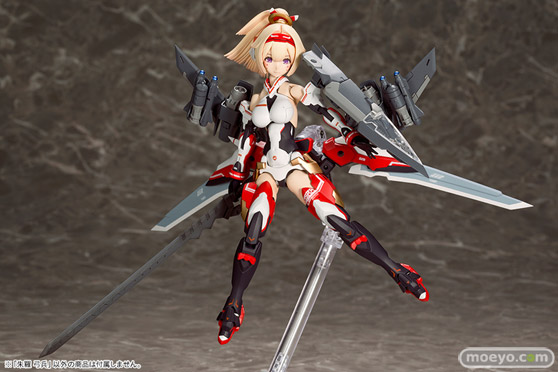 コトブキヤのメガミデバイス 朱羅 弓兵の新作プラモデス彩色サンプル画像15