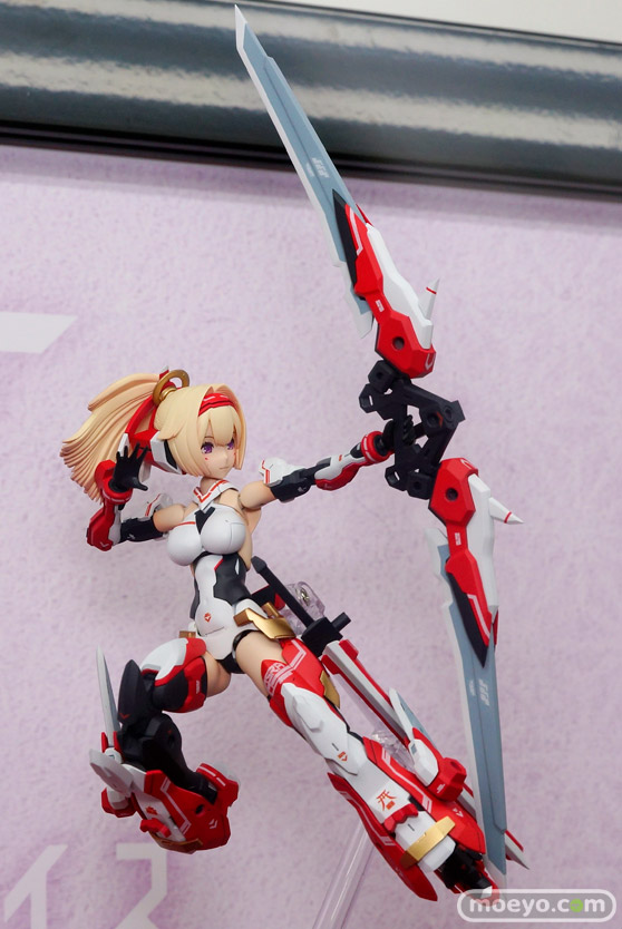 コトブキヤのメガミデバイス 朱羅 弓兵の新作プラモデス彩色サンプル画像16