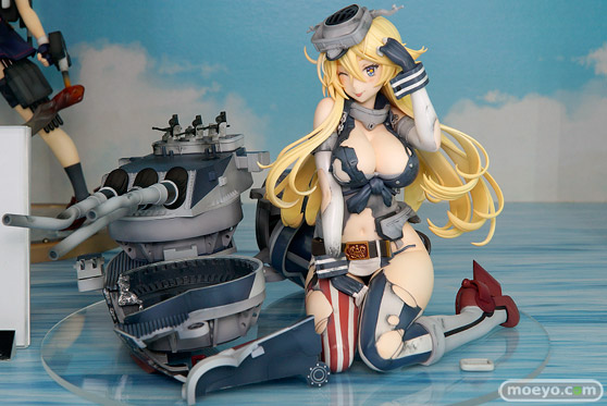 マックスファクトリーの艦隊これくしょん -艦これ- Iowa(アイオワ)中破 重兵装Ver.の新作フィギュア彩色サンプル画像01