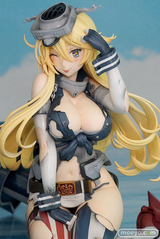 マックスファクトリーの艦隊これくしょん -艦これ- Iowa(アイオワ)中破 重兵装Ver.の新作フィギュア彩色サンプル画像04