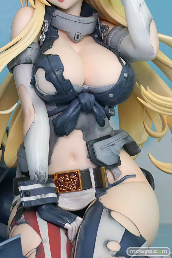 マックスファクトリーの艦隊これくしょん -艦これ- Iowa(アイオワ)中破 重兵装Ver.の新作フィギュア彩色サンプル画像06