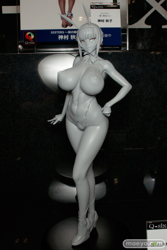 Q-sixの仮）BUNNY GIRL!!!!の新作フィギュア原型画像01