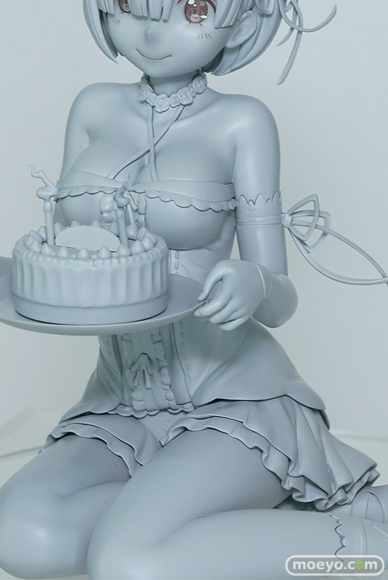 グッドスマイルカンパニー×KADOKAWAのRe：ゼロから始める異世界生活 レム Happy birshday Ver.の新作フィギュア原型画像06