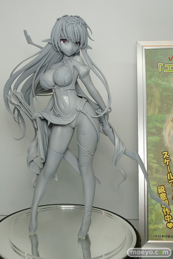 ヴェルテクスのエルフの少女（仮）の新作フィギュア原型画像01