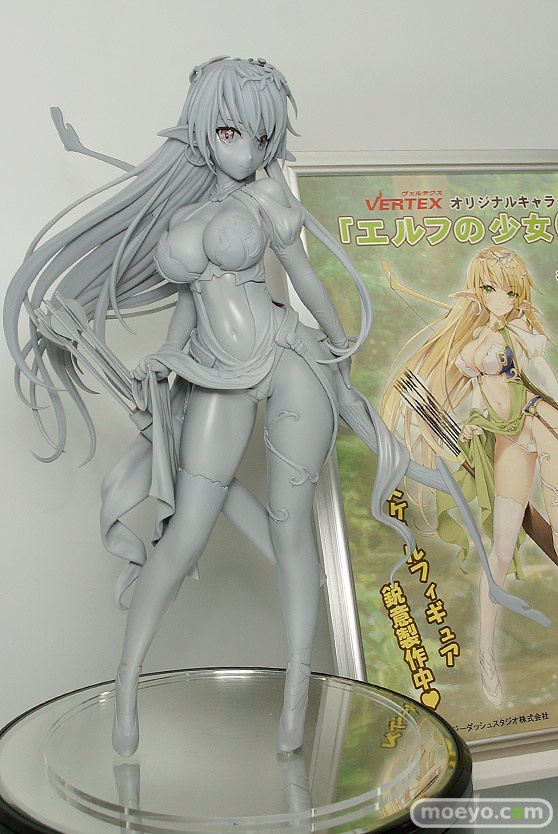 ヴェルテクスのエルフの少女（仮）の新作フィギュア原型画像02