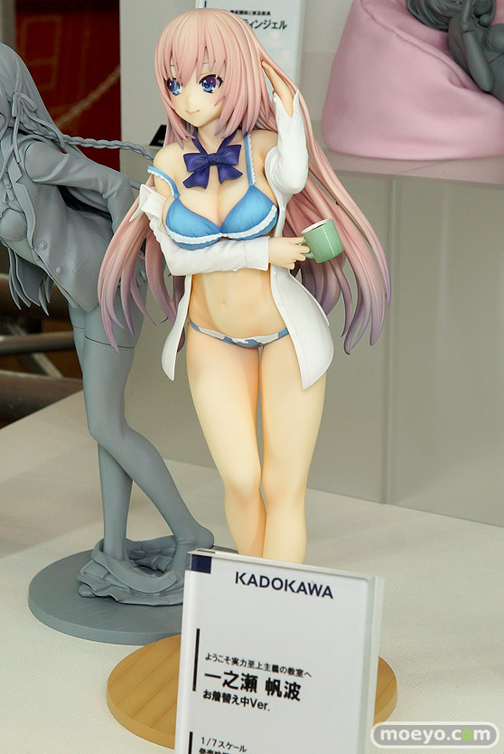 KADOKAWAのようこそ実力至上主義の教室へ 一之瀬帆波 お着替え中Ver.の新作フィギュア彩色サンプル画像03