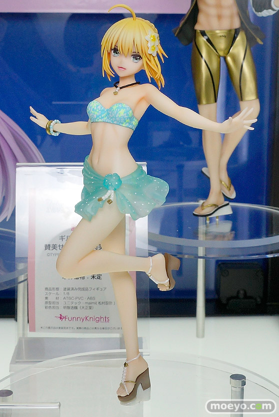 ファニーナイツのFate/EXTELLA アルトリア・ペンドラゴン リゾート・ヴァカンスver.の新作フィギュア彩色サンプル画像01