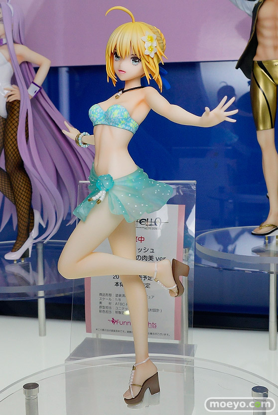 ファニーナイツのFate/EXTELLA アルトリア・ペンドラゴン リゾート・ヴァカンスver.の新作フィギュア彩色サンプル画像03