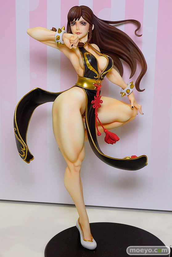 コトブキヤのSTREET FIGHTER美少女 春麗 -BATTLE COSTUME-の新作フィギュア彩色サンプル画像01