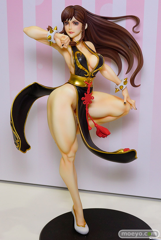 コトブキヤのSTREET FIGHTER美少女 春麗 -BATTLE COSTUME-の新作フィギュア彩色サンプル画像03