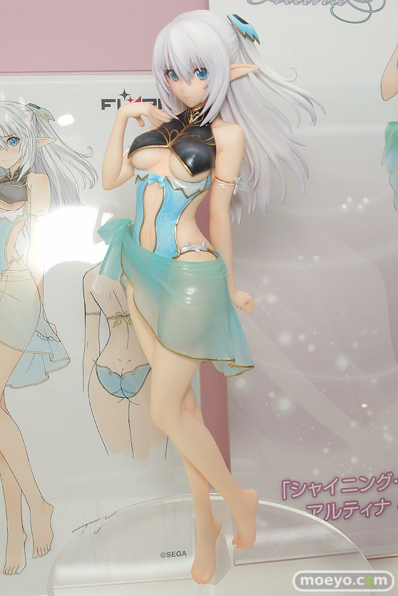 フレアのシャイニング・ビーチヒロインズ アルティナ -水着Ver.-の新作フィギュア彩色サンプル画像01