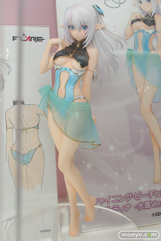 フレアのシャイニング・ビーチヒロインズ アルティナ -水着Ver.-の新作フィギュア彩色サンプル画像02