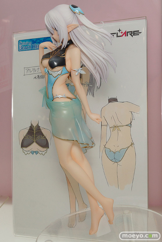 フレアのシャイニング・ビーチヒロインズ アルティナ -水着Ver.-の新作フィギュア彩色サンプル画像03