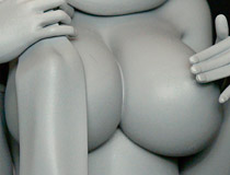 ダイキ工業新作フィギュア「涼月くららイラスト くららちゃん（仮）」監修中原型が展示！【WF2017夏】