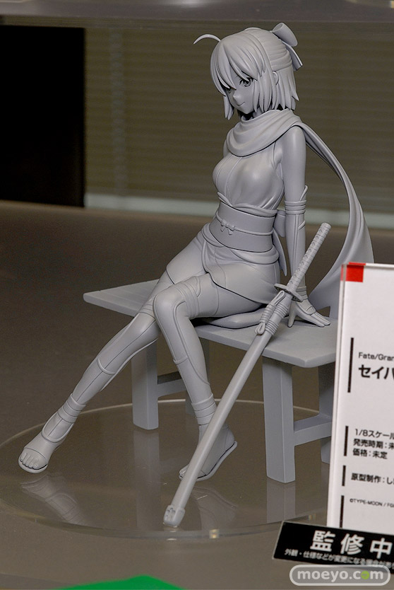 ウイングのFGO セイバー/沖田総司の新作フィギュア彩色サンプル画像04