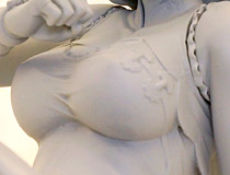 アクアマリン新作フィギュア「ブレードアークス from シャイニングEX 白き雲龍 パイロン」監修中原型が展示！【WF2017夏】