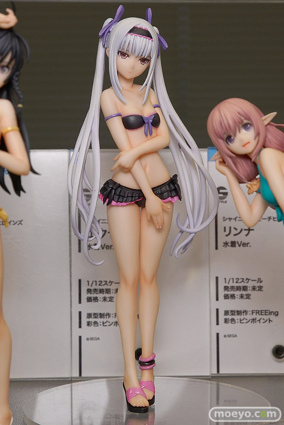 フリーイングのS-style シャイニング・ビーチヒロインズ エクセラ-水着Ver.-の新作フィギュア彩色サンプル画像02