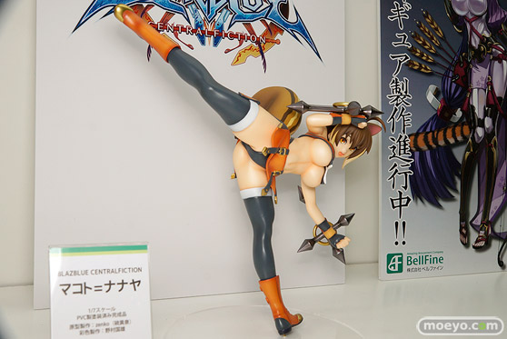 ベルファインのBLAZBLUE CENTRALFICTION マコト=ナナヤの新作フィギュア彩色サンプル画像02